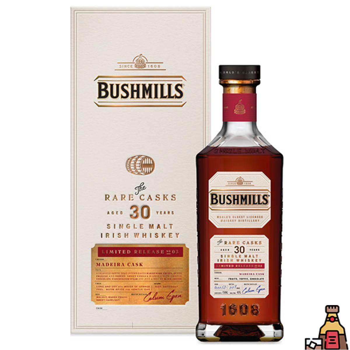 Bushmills The Rare Cask 30 year old Madeira Cask Review